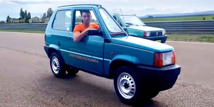 Ιταλός στένεψε ένα Fiat Panda στα 50 εκατοστά πλάτος