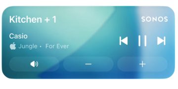 Η Sonos επαναφέρει τα χειριστήρια στην οθόνη κλειδώματος του iPhone